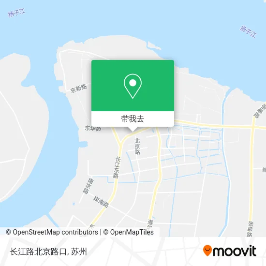 长江路北京路口地图