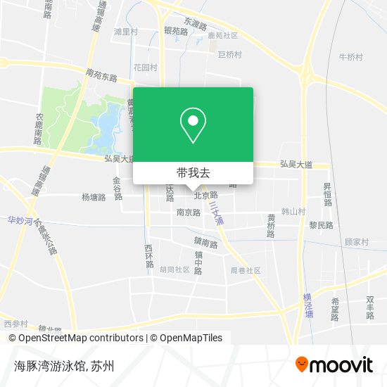海豚湾游泳馆地图