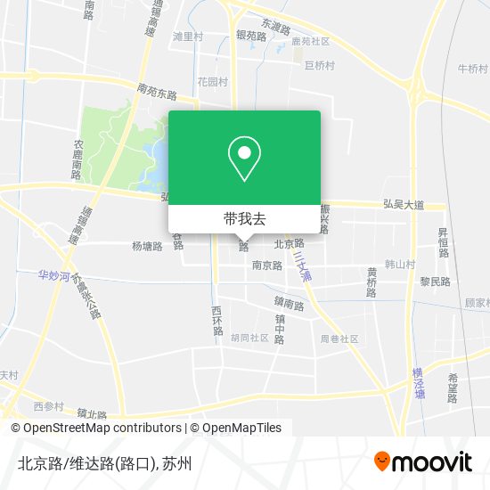 北京路/维达路(路口)地图