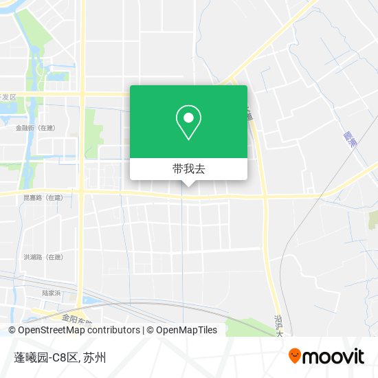 蓬曦园-C8区地图
