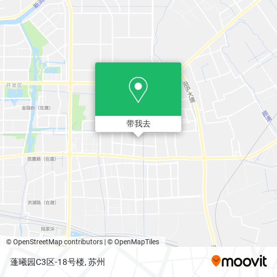 蓬曦园C3区-18号楼地图