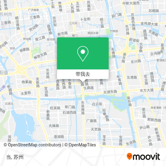 当地图