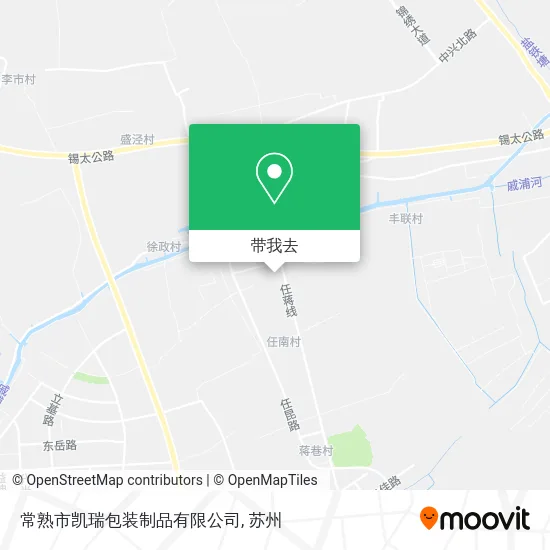 常熟市凯瑞包装制品有限公司地图