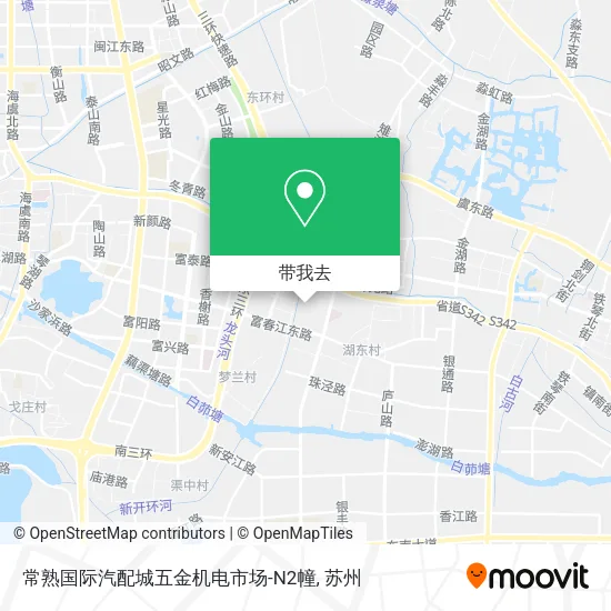 常熟国际汽配城五金机电市场-N2幢地图