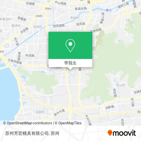 苏州芳宏模具有限公司地图
