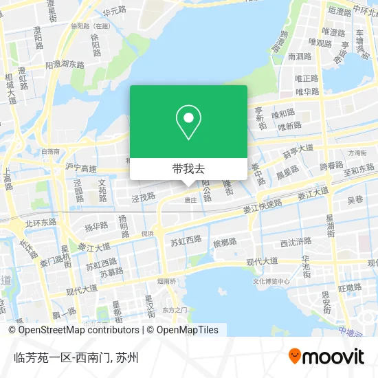 临芳苑一区-西南门地图