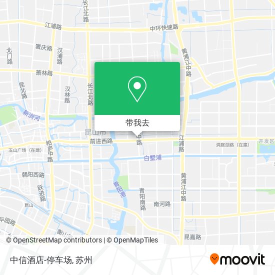 中信酒店-停车场地图