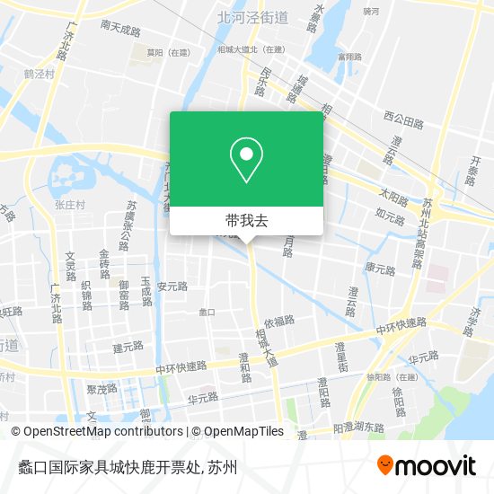 蠡口国际家具城快鹿开票处地图