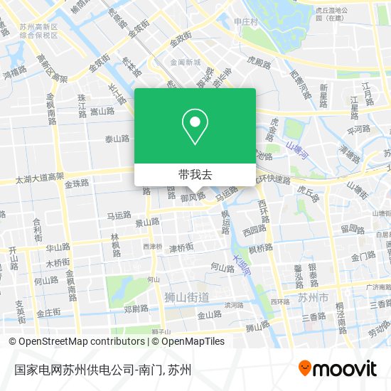 国家电网苏州供电公司-南门地图