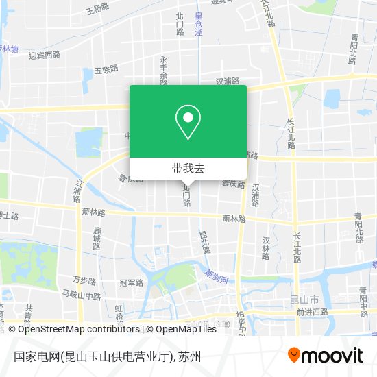 国家电网(昆山玉山供电营业厅)地图