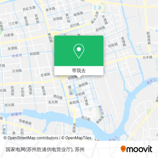 国家电网(苏州胜浦供电营业厅)地图