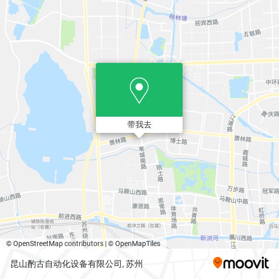 昆山酌古自动化设备有限公司地图