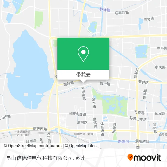 昆山信德佳电气科技有限公司地图