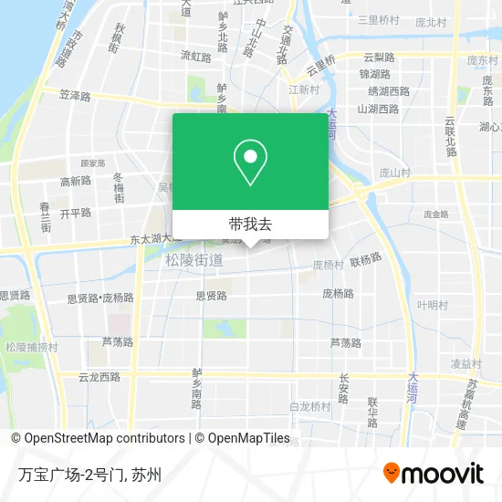 万宝广场-2号门地图