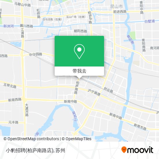 小豹招聘(柏庐南路店)地图