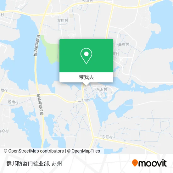 群邦防盗门营业部地图