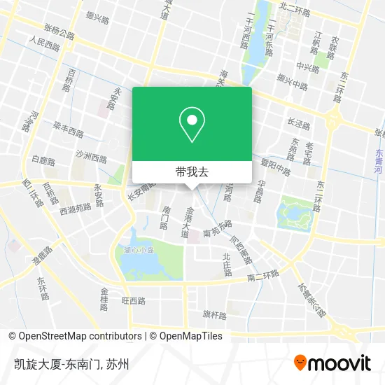 凯旋大厦-东南门地图