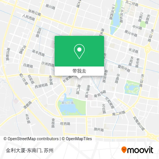 金利大厦-东南门地图
