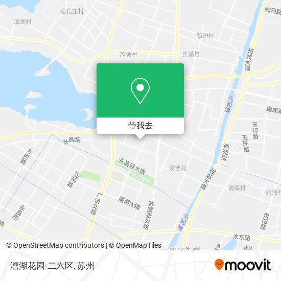 漕湖花园-二六区地图
