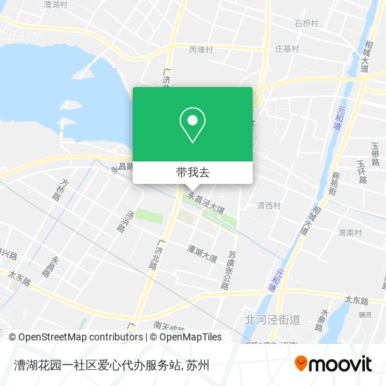 漕湖花园一社区爱心代办服务站地图