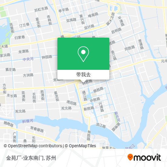 金苑厂-业东南门地图