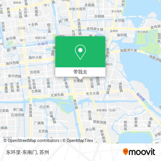 东环里-东南门地图