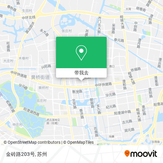金砖路203号地图