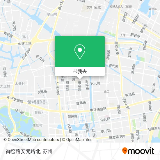 御窑路安元路北地图