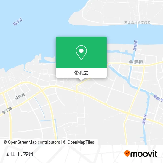 新田里地图