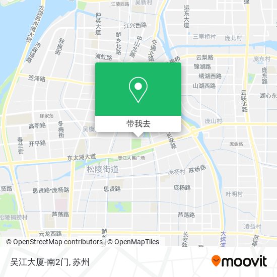 吴江大厦-南2门地图