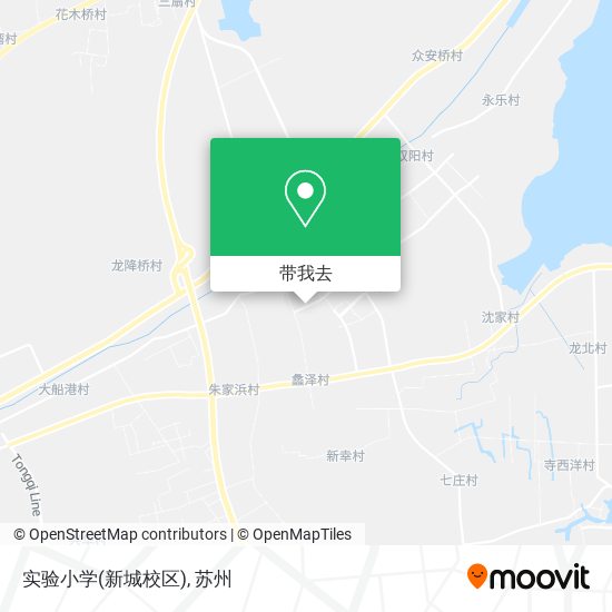 实验小学(新城校区)地图