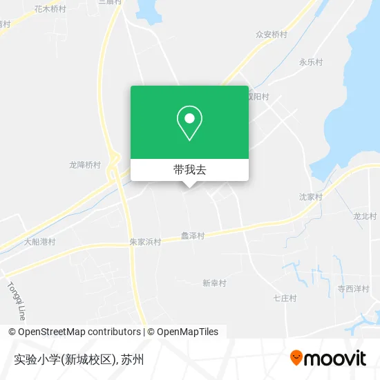 实验小学(新城校区)地图