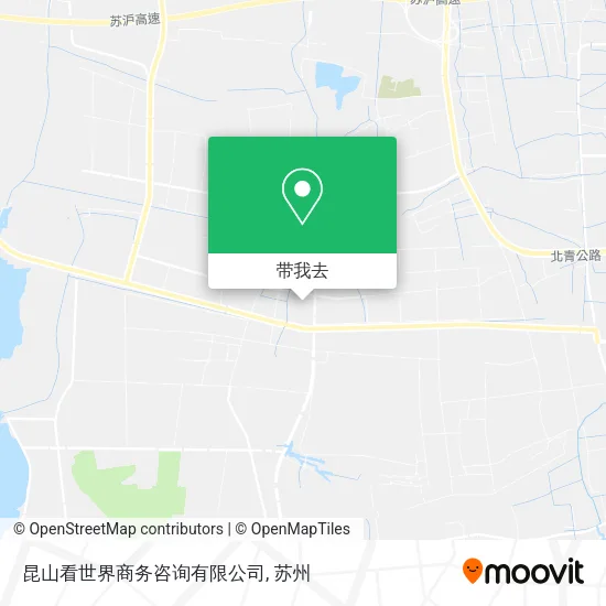 昆山看世界商务咨询有限公司地图