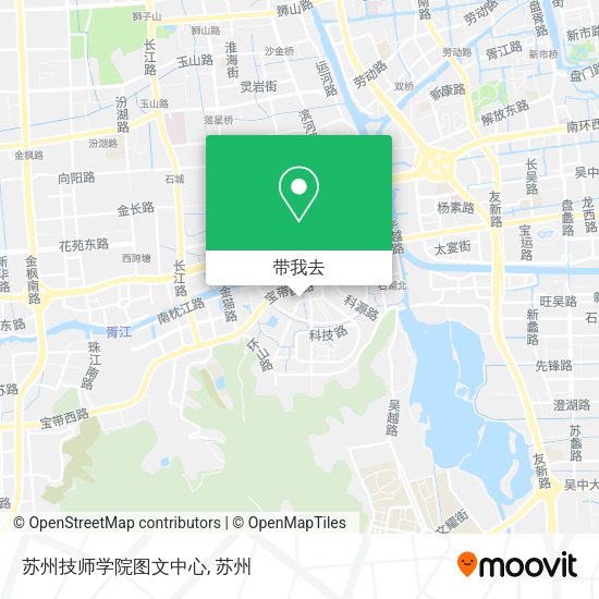 苏州技师学院图文中心地图