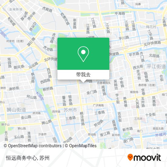 恒远商务中心地图