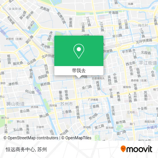 恒远商务中心地图
