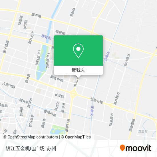 钱江五金机电广场地图
