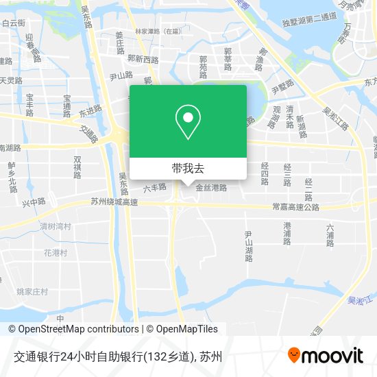 交通银行24小时自助银行(132乡道)地图