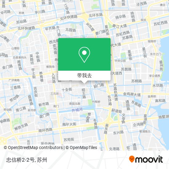 忠信桥2-2号地图