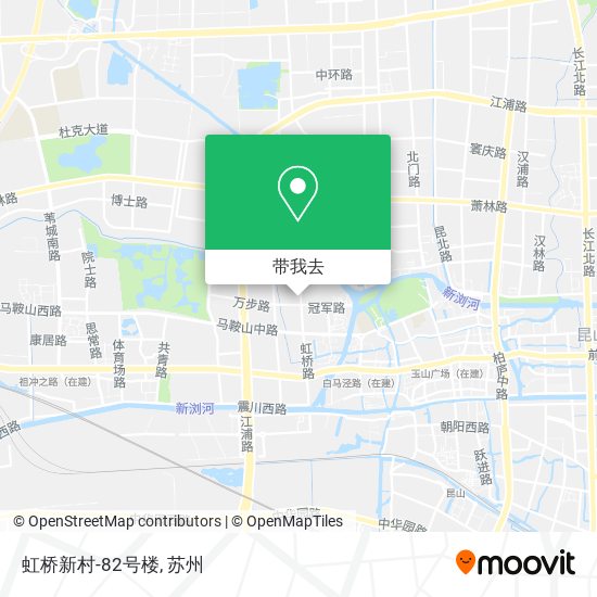 虹桥新村-82号楼地图