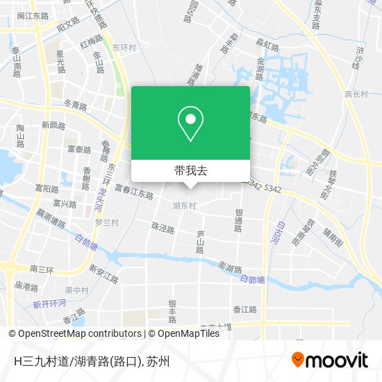 H三九村道/湖青路(路口)地图