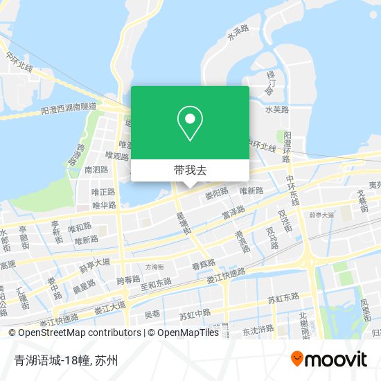 青湖语城-18幢地图