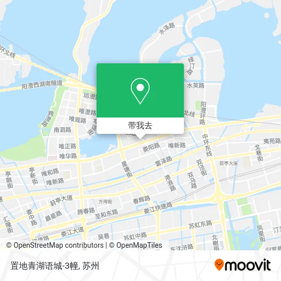 置地青湖语城-3幢地图