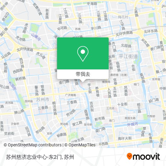 苏州慈济志业中心-东2门地图