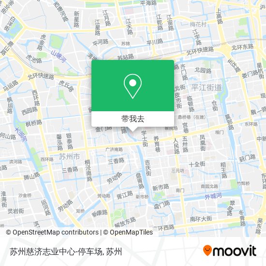 苏州慈济志业中心-停车场地图