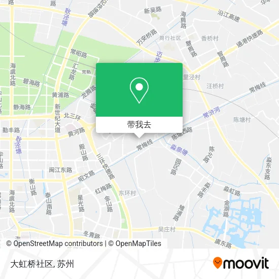 大虹桥社区地图