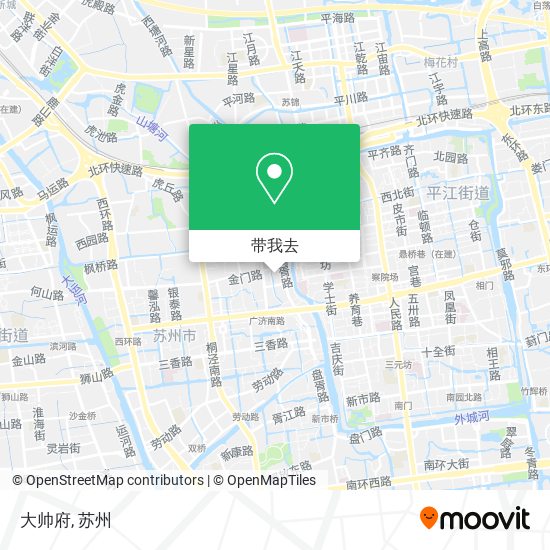 大帅府地图