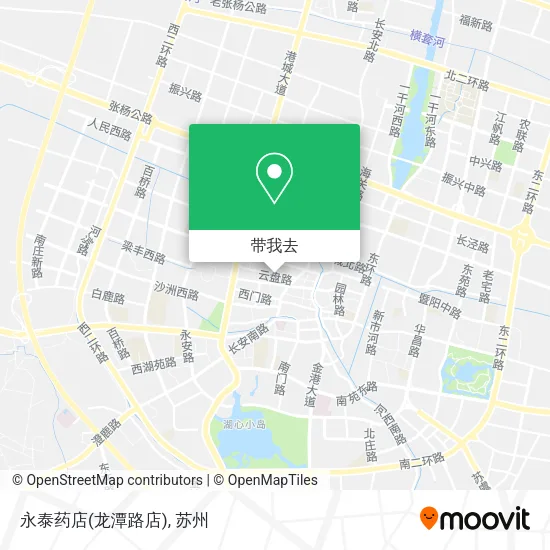 永泰药店(龙潭路店)地图