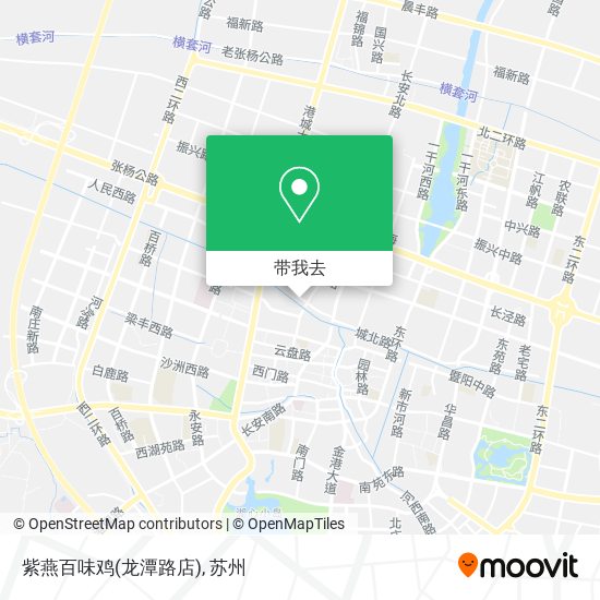 紫燕百味鸡(龙潭路店)地图