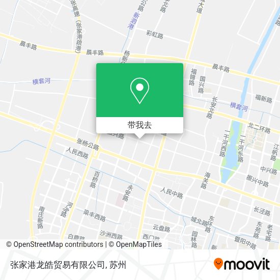 张家港龙皓贸易有限公司地图